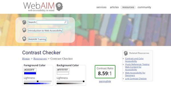 دسترسی پذیری رنگ‌ها در طراحی سایت - اکتااسکریپت