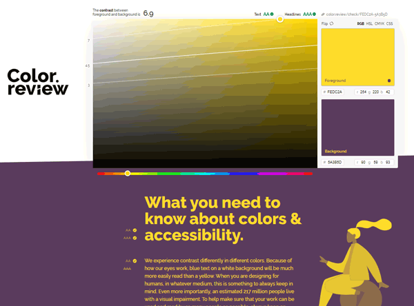 دسترسی پذیری رنگ‌ها در طراحی سایت - اکتااسکریپت