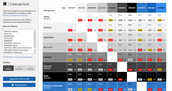 دسترسی پذیری رنگ‌ها در طراحی سایت - اکتااسکریپت